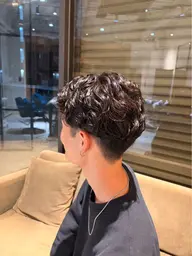 🧑🏼‍🦱🌟カット+パーマ+tr