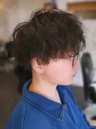 メンズ✂️カット+ツイストパーマ
