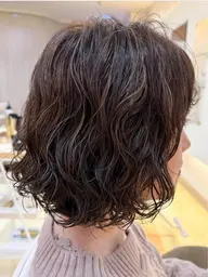 《レディース限定!》カット+ショートパーマ🫧☁️