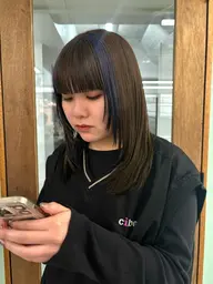 顔周りデザインカラー《ケアブリーチ込》