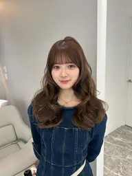 韓国風盛れる前髪顔周りカット🫶🏻
