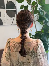 🪽【結婚式・お呼ばれ】華やかヘアアレンジ・ヘアセット୨୧【早朝可】