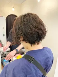 カット+パーマ