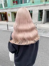 🧡ミルクティーカラー🧡ダブルカラー+トリートメント【ミルクティーベージュ】