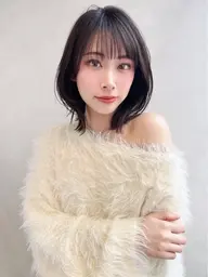 【🎓学生必見👀】透明感たっぷり暗髪color🎓