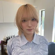 【ご新規様限定 人気No.3💫】トリプルカラー ケアブリーチ+ 似合わせカラー + カット+ 1ステップトリートメント