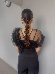 👗【結婚式参列ヘアセット】👗ご希望の日時を予約リクエスト😌おしゃれアレンジ💄¥4,400