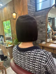 縮毛矯正＋シャンプーブロー（トリートメント込み）
