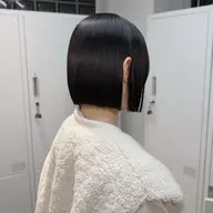 《梅雨前に髪質改善♪》酸性縮毛矯正＋似合わせカット【梅田/茶屋町】¥17680