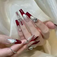 【ハンド】MAXチップ長さだし💚持ち込み+パーツつけ放題