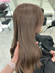 🎀7月限定🎀【ブリーチありorブリーチなし】選べるダブルカラー🪽透明感出したい方、明るくしたい方におすすめ！！