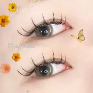 🩶束感🩶フラットラッシュ80本