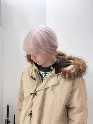 【高明度ハイトーン向けの定番メニュー🪄】カット✂️+ダブルカラー(ハイブリーチ込)+外部補修トリートメント🫧