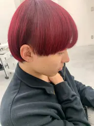 全頭ブリーチ+カラー+トリートメント