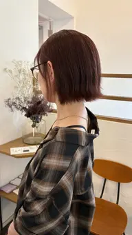【人気No.1⭐️50%off‼️】ブリーチなし透明感ワンカラー♡（medium）