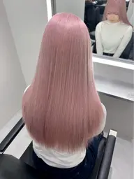 💜ブリーチ＋カラー💜(ロング)
