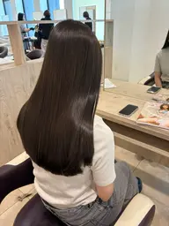 カット+透明感カラー+トリートメント