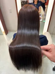 シングルカラー + Aujuaトリートメント🎀