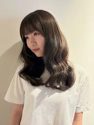 【9月限定10%off🎐✨】髪質改善ケアカラー+パーソナルTR+前髪カット🥣✂️🪄