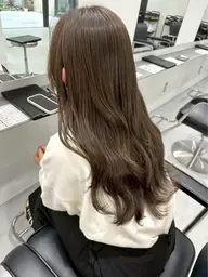 【誰でも使える/人気No.2】艶カラー+トリートメント+ブロー🍓୨୧