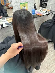 🇰🇷韓国で話題🇰🇷髪質改善縮毛矯正+カット+つるりんちょ👾