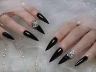 【10本チップ長さ出し】 ワンカラー