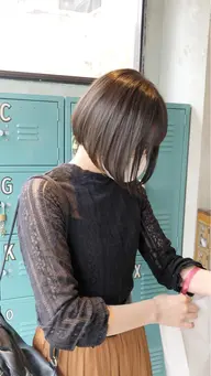 すきバサミを使わないカット+最新トリートメント