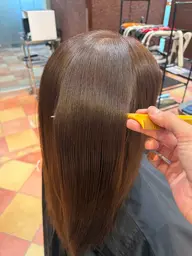 カット+似合わせ白髪ぼかしカラー+トリートメント