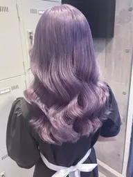 -` ̗  No.1人気   ̖́- ダブルカラー(ケアブリーチ➕韓国風カラー)➕カット【ミニモ学割】