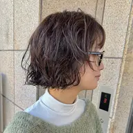 🎈🌀ショート/ボブパーマ🌀🎈【クリーム+1000円】【カット整える程度なら🆗(無料)】