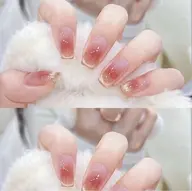 【チックネイルマグネットグラデーション】♥(ストーン4粒プレゼント)【初回オフ無料】