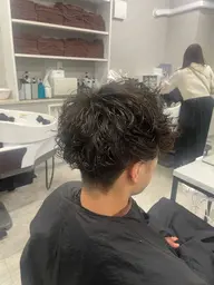 【メンズ限定】🌀パーマ➕カット➕3ステップトリートメント☆🌀