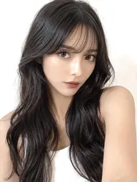【梅田】過去イチ盛れる韓国ロング🖤プラチナシールエクステ80本\12000