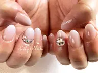 《オフなし》ハンドグラデーション¥4500❣️エアブラシ使用💓ラメサービス✨