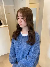 【ご新規様】ワンカラー＋前髪・顔まわりカット¥11330→¥7,700