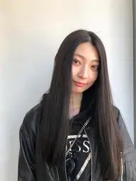 【✨髪質改善✨】カット+シルクコスメ縮毛矯正+プチトリートメント