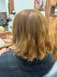 カット+パーマ+炭酸デトックス