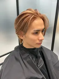 骨格矯正メンズカット＋カラー9000円