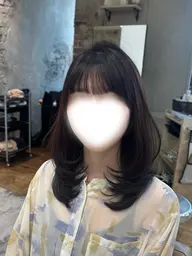 【くせ毛さん限定✨️】【鎖骨下の長さの方限定✨️】シャンプー+ブロー🧴🫧(プチヘッドスパ、スタイリング付き🎀)