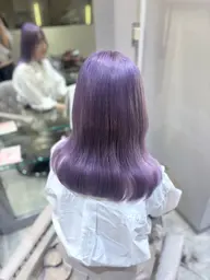 𓊆  💜ブリーチ➕オンカラー💜𓊇ラベンダーカラー💜