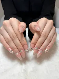 人気メニュー✨長さ出しワンカラー / ラメグラ