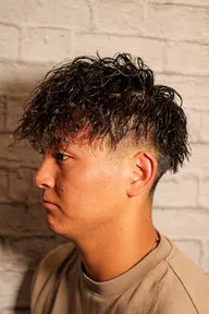 【🌟メンズカット】カット+ロッドパーマ「ツイスパ、スパイラル、波巻き」(120分)