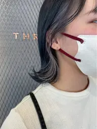 【デザインカラー】ブリーチ1回＋デザインカラー＋トリートメント