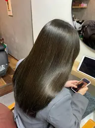 【カラーモデル】髪質改善カラー