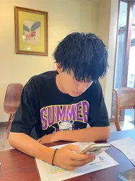 メンズカット➕パーマ