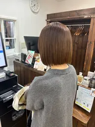 【🐰ྀིケアストレート🐰ྀི】カット＋縮毛矯正💭ྀི（ロング料金有り）