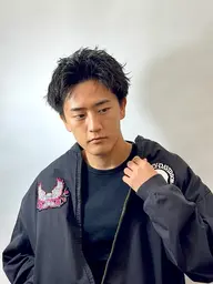メンズカット＋眉カット(シャンプーブロー込)