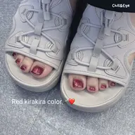 【フット🐾】ご新規様限定💓ちゅるん透明感カラー&パキッと高発色&ラメまで♪ オフなし
