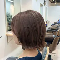 〚寒色透明感カラー〛🍐似合わせカット+ワンカラー+3ステップTR(白髪染めOK)❄️