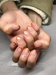 ハードジェルネイル グラデーションorフレンチ
